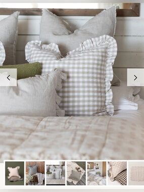 Accents De Ville: Gingham Cushion Cover from the Fall 2026 Jilly Box